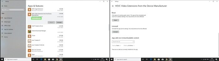 Cómo arreglar extensiones HEIF y HEVC que no funcionan en Windows 10 6