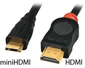 HDMI y miniHDMI