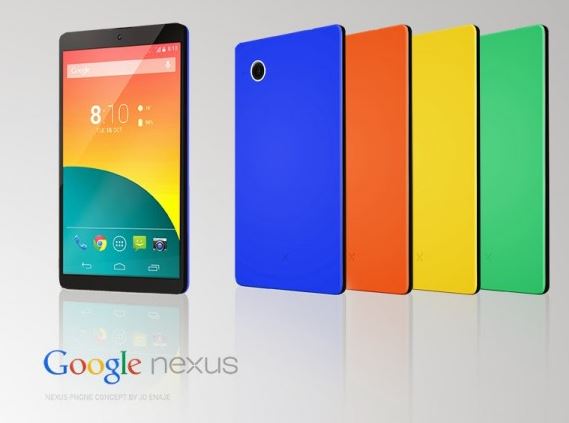 Concepto de diseño de Google Nexus 6