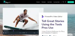 FilmoraPro: software de edición de video profesional para profesionales y creadores de la industria