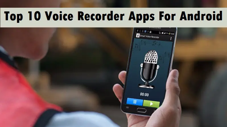 aplicación de grabadora de voz