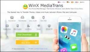 Transfiera datos de iPhone fácilmente con WinX MediaTrans