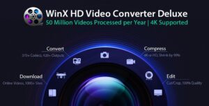 WinX HD Video Converter Deluxe: convierta videos 4K a cualquier formato, vea videos en cualquier lugar