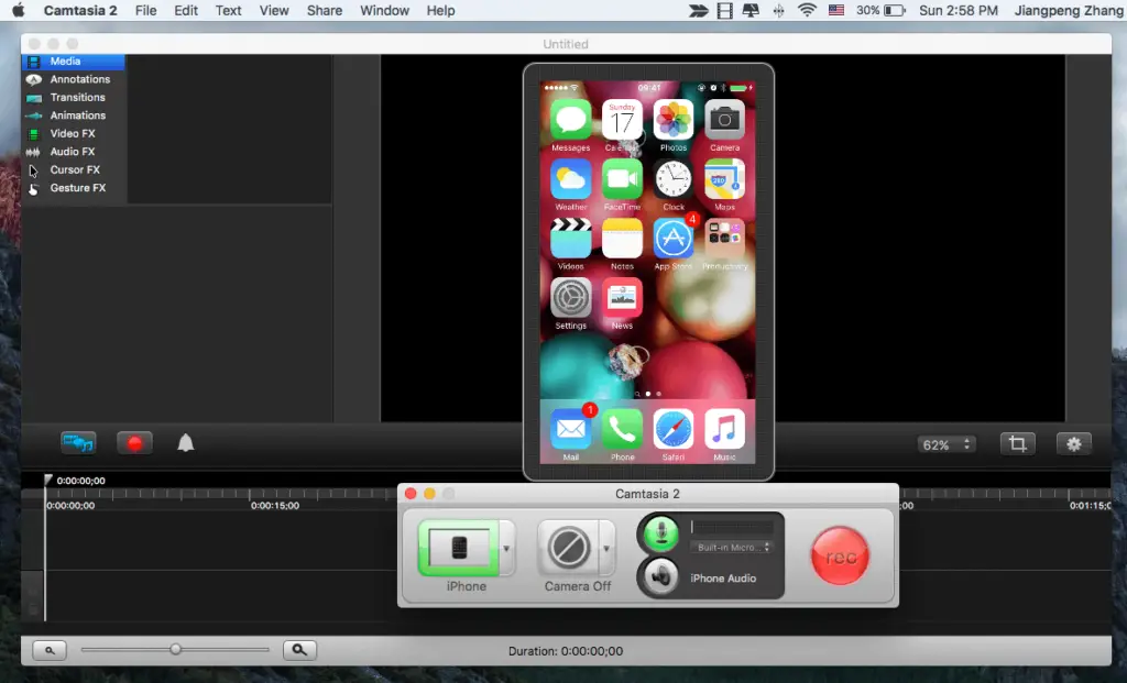 Grabadores de pantalla para Mac