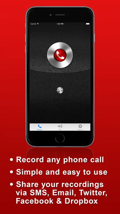 Revisión de Call Recorder Free (para iPhones)-1