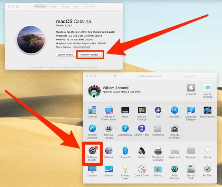 AirPods no se conecta a Mac reiniciando la actualización de software