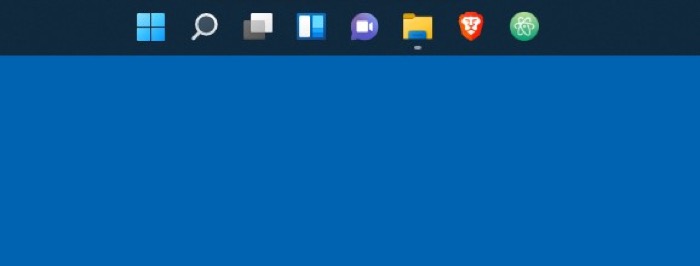 mover la barra de tareas en Windows 11