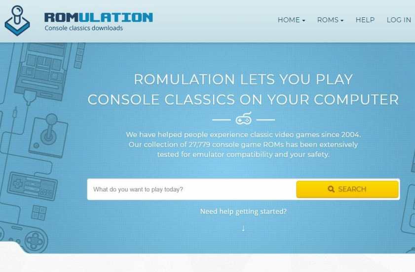 Romulation Safe ROM Sitios