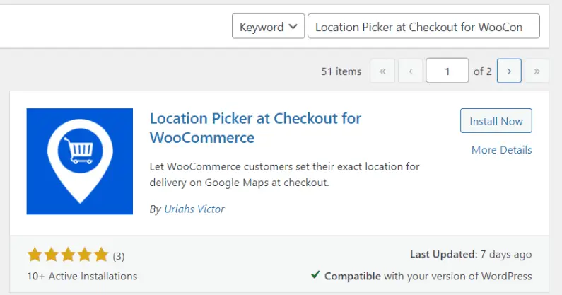 Selector de ubicación al finalizar la compra para WooCommerce