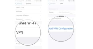 Cómo configurar una VPN en un iPhone