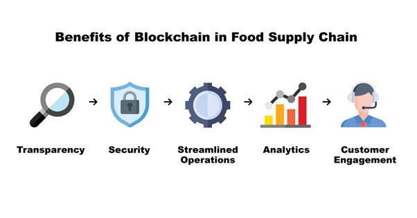 blockchain en la gestión de la cadena de suministro de alimentos